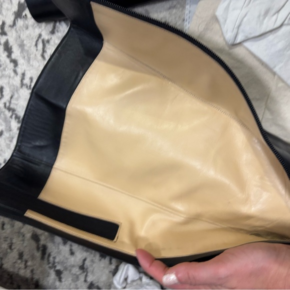 Christian Louboutin Black Leather Knee-High Boots - Picture 4 of 9